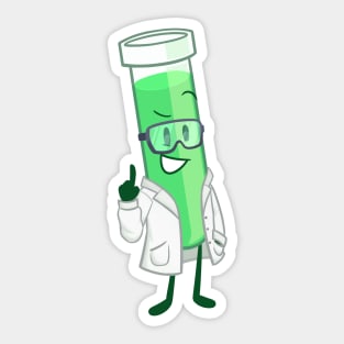 Test Tube (Inanimate Insanity) Sticker